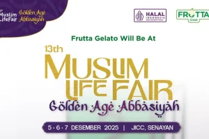 Frutta Gelato Hadir di Muslim LifeFair 2025 Sajikan Gelato Halal Premium untuk Semua Keluarga