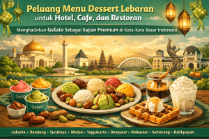 Peluang Bisnis F&B Saat Lebaran: Tambahkan Menu Gelato untuk Meningkatkan Penjualan