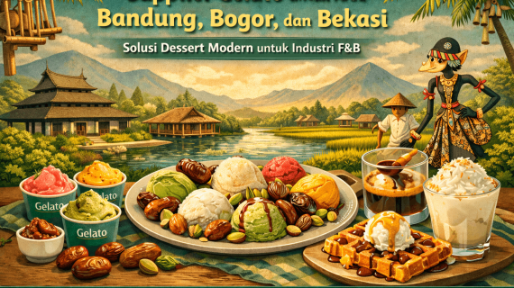 Supplier Gelato untuk Area Bandung, Bogor, dan Bekasi: Solusi Dessert Modern untuk Industri F&B