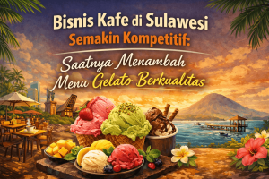 Bisnis Kafe di Sulawesi Semakin Kompetitif: Saatnya Menambah Menu Gelato Berkualitas