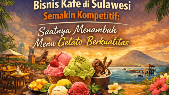 Bisnis Kafe di Sulawesi Semakin Kompetitif: Saatnya Menambah Menu Gelato Berkualitas