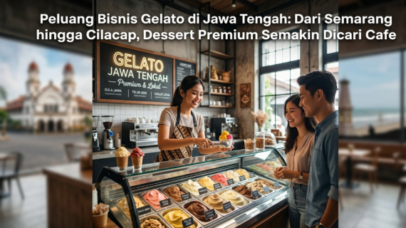 Peluang Bisnis Gelato di Jawa Tengah: Dari Semarang hingga Cilacap, Dessert Premium Semakin Dicari Cafe